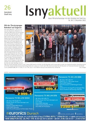 Isny Aktuell 07.12.2022