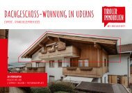 TIV EXPOSÉ - UDERNS - Dachgeschosswohnung