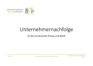 Sparrings & Partner Unternehmernachfolge Prozess