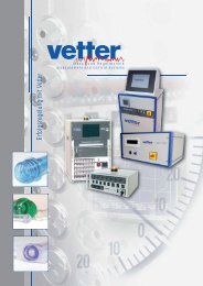 Download Produktübersicht (PDF) - Vetter AG