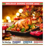 Holiday Dining Guide 2022