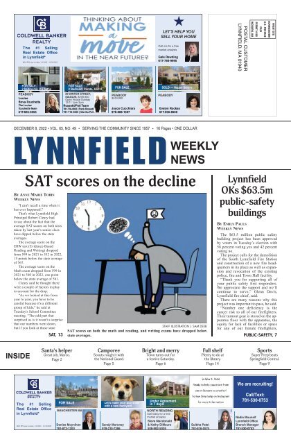 Lynnfield Weekly News 12-8-22