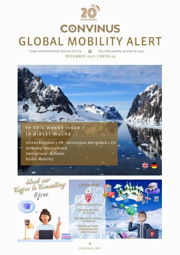 CONVINUS Global Mobility Alert Week 49.2022