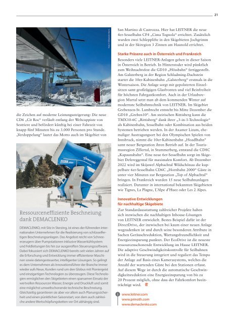 Alpine Technologien 2022