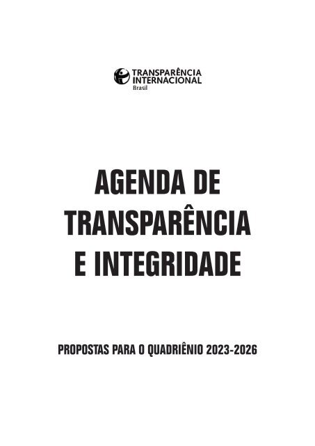20220909_TIBR - Agenda de Transparência e Integridade 2023-26