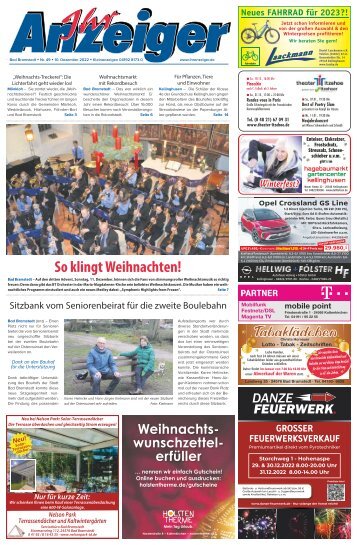 Ihr Anzeiger Bad Bramstedt 49 2022