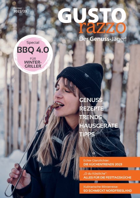 Genussmagazin GUSTOrazzo Winter 2022/23