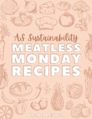 Meatless Monday Cookbook by Associated Students at CSUN