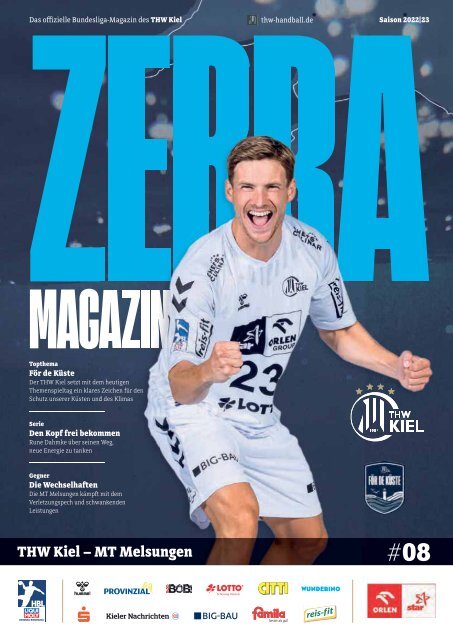 ZEBRA Hallenheft THW Kiel vs. MT Melsungen, 11.12.2022