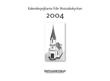 Brotsabokalender 2004