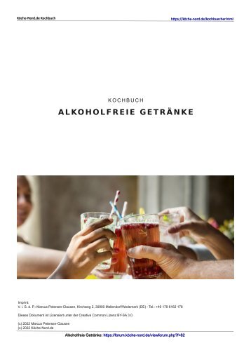 alkoholfreie Getränke, Köche-Nord.de