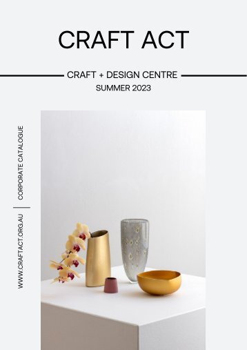 2023 Craft ACT Corporate Catalogue