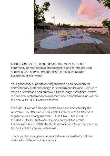 2023 Craft ACT Corporate Catalogue