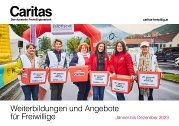 Weiterbildung und Angebote für Freiwillige 2023