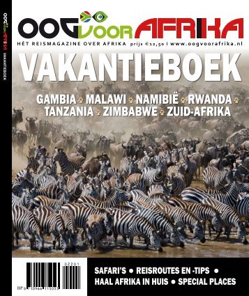 Hoogtepunten OOG VOOR AFRIKA Vakantieboek 2022