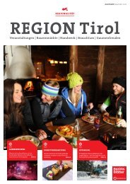 Region Tirol – Ausgabe Dezember 2022