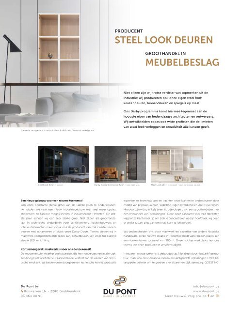 Interieurbouw & Schrijnwerk 06 2022