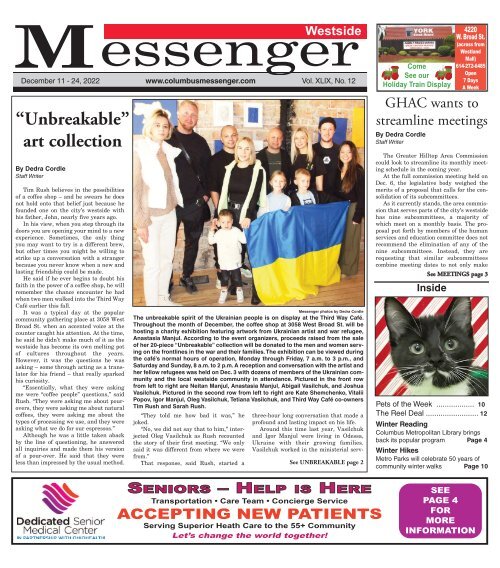 Westside Messenger - December 11th, 2022