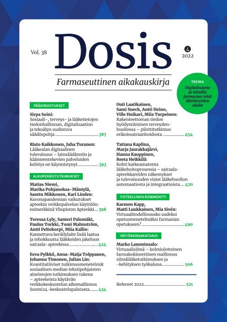 DOSIS 4/2022