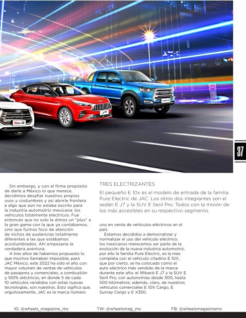 Wheels Magaine México Diciembre 2022