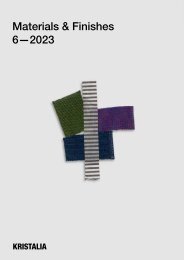 Materials and Finishes 1—2023