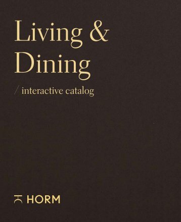 CATALOGO Living and Dining [it]