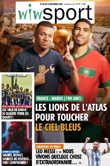 Journal wiwsport n96 - 14 décembre 2022