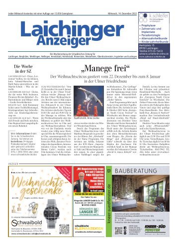 Laichinger Anzeiger 14.12.2022