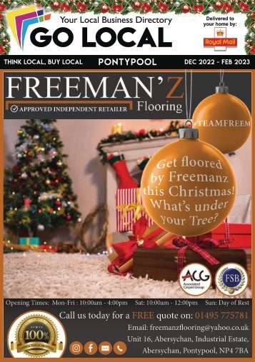 Go Local Pontypool Magazine Dec 22 - Feb 23