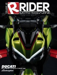 Rider Moto Magazine | Vol. 8 | Décembre 2022