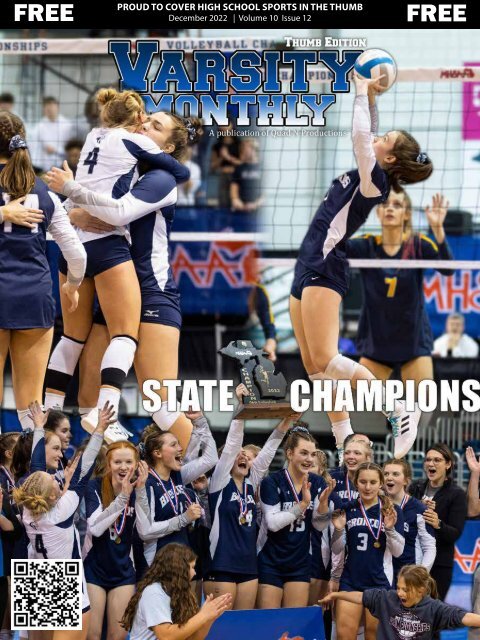 December 2022 Issue of Varsity Monthly Thumb Magazine