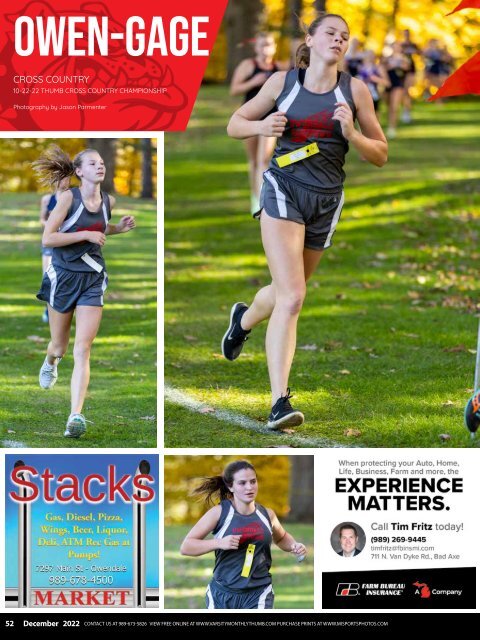 December 2022 Issue of Varsity Monthly Thumb Magazine