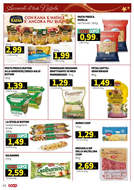 volantino coop 16 dicembre 2022