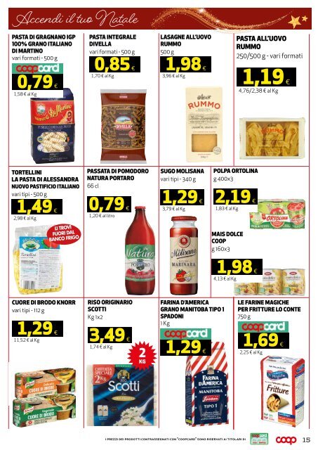 volantino coop 16 dicembre 2022