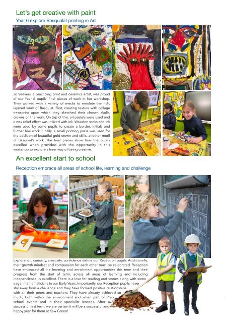 Kew Life Newsletter Autumn Term 2022 - Kew Green Prep School