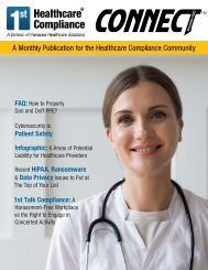 First Healthcare Compliance CONNECT December 2022