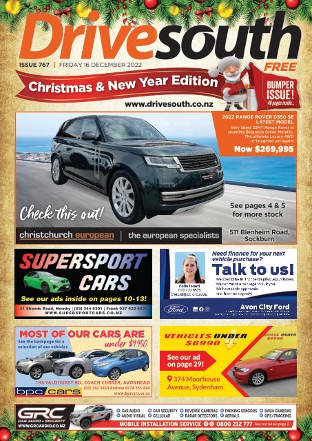 Drivesouth - Best Motor Buys: December 16, 2022