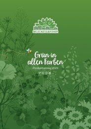 Die Stadtgärtner Einzelhandelskatalog 2023