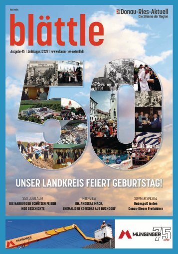 blaettle 45 - Juli/ August 2022