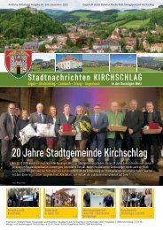 Stadtnachrichten Kirchschlag - Ausgabe 244, Dezember 2022