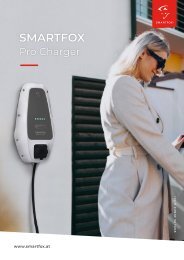 SMARTFOX Pro Charger - Broschüre 12.2022