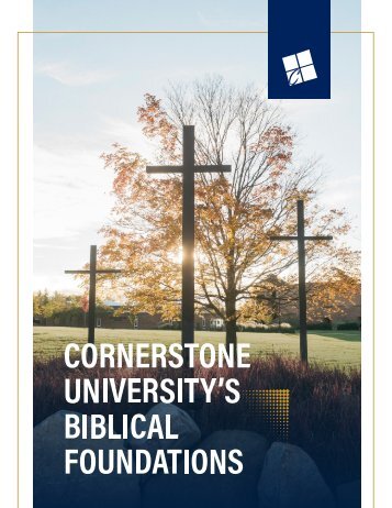 Cornerstone University's Biblical Foundations