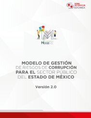 Modelo de Gestión de Riesgos de Corrupción para el Sector Público del Estado de México