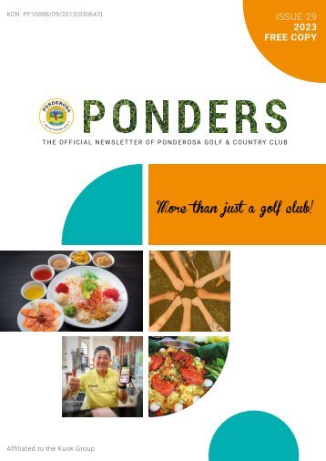 PONDERS ISSUE 29 