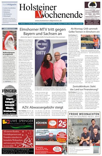 Holsteiner am Wochenende 50 2022