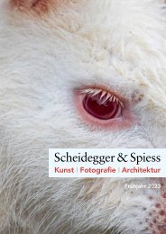 Scheidegger & Spiess Vorschau Frühjahr 2023