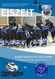 TSG Black Eagles vs ESG Esslingen 18 12 2022