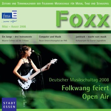 Foxx 13 - Folkwang Musikschule - Essen