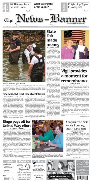 Live United Bluffton News Banner