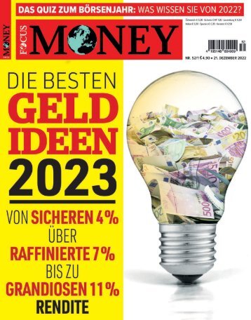 FOCUS MONEY 2022/52 Vorschau